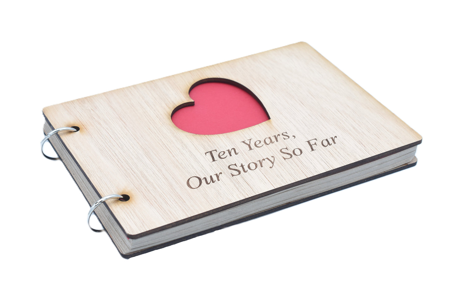 10 Year Anniversary – Our Story So Far Scrapbook