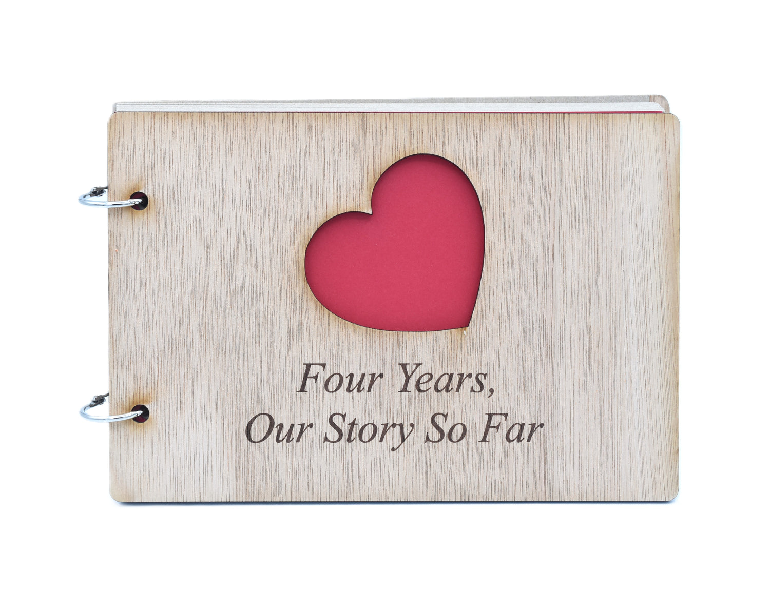 4 Year Anniversary – Our Story So Far Scrapbook