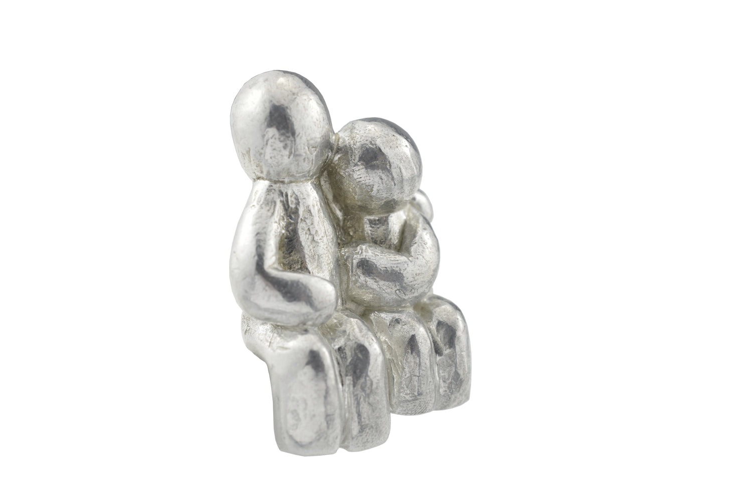 Sofa couple - Perfect Anniversary gift to sit on a shelf or mantle - Romantic Wedding Anniversary Sculpture Keepsake