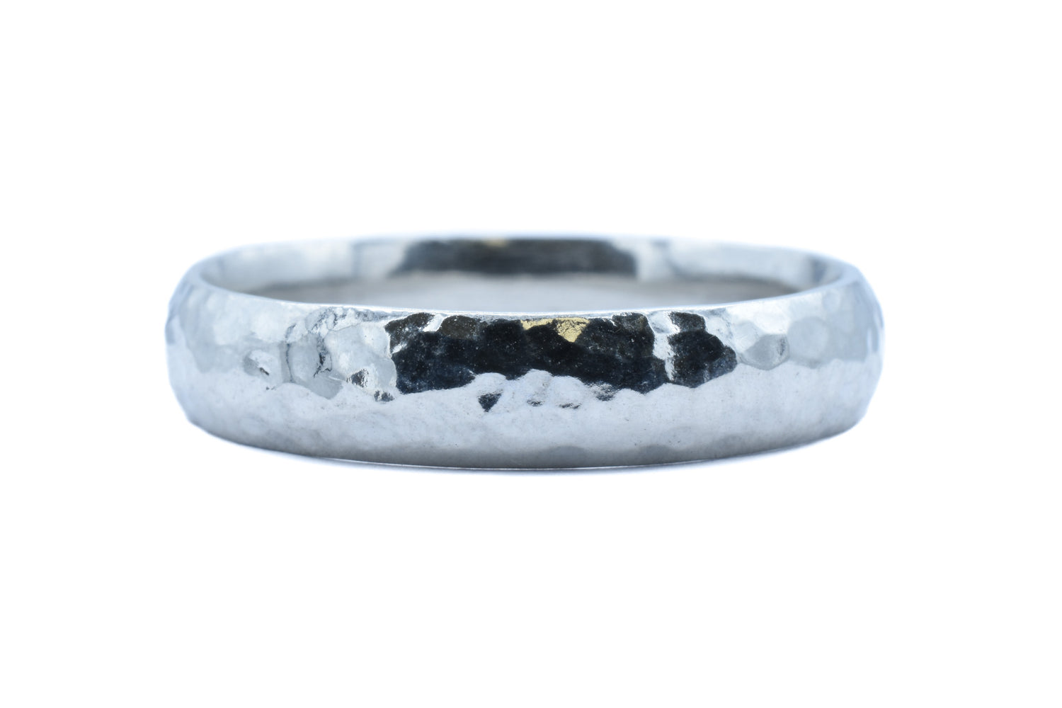 Mens Tin Beaten Ring