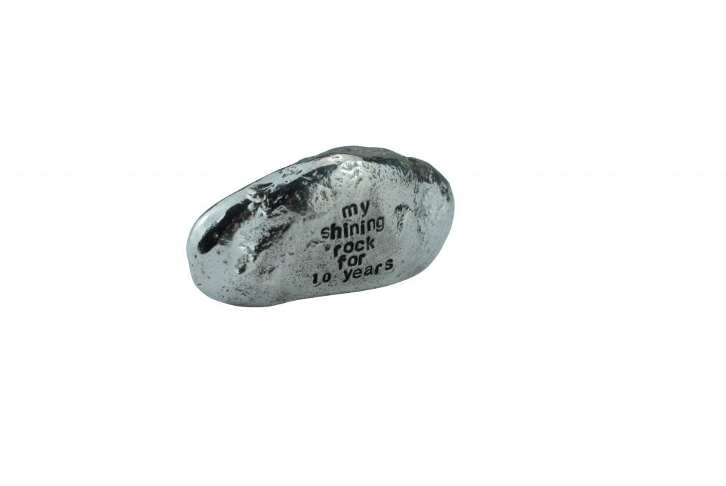 My Shining Rock for 10 Years – Anniversary Gift