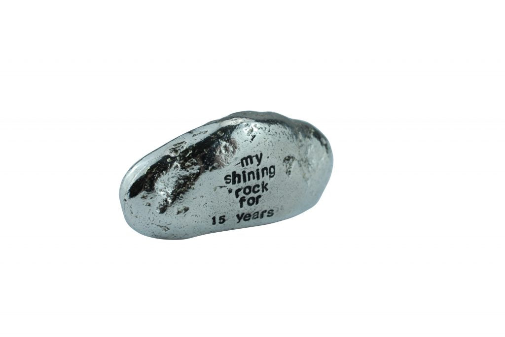 My Shining Rock for 15 Years – Anniversary Gift