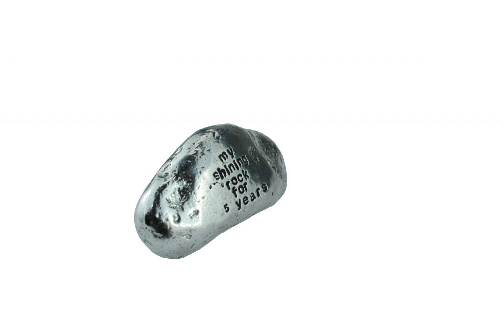 My Shining Rock for 5 Years – Anniversary Gift