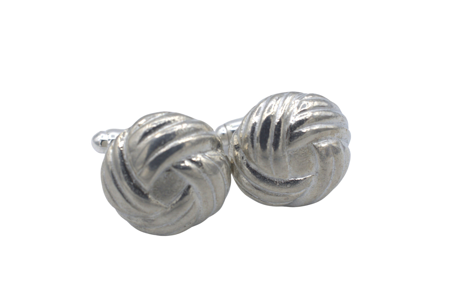 Tin Celtic Knot Cufflinks 10th Anniversary Gift for Him