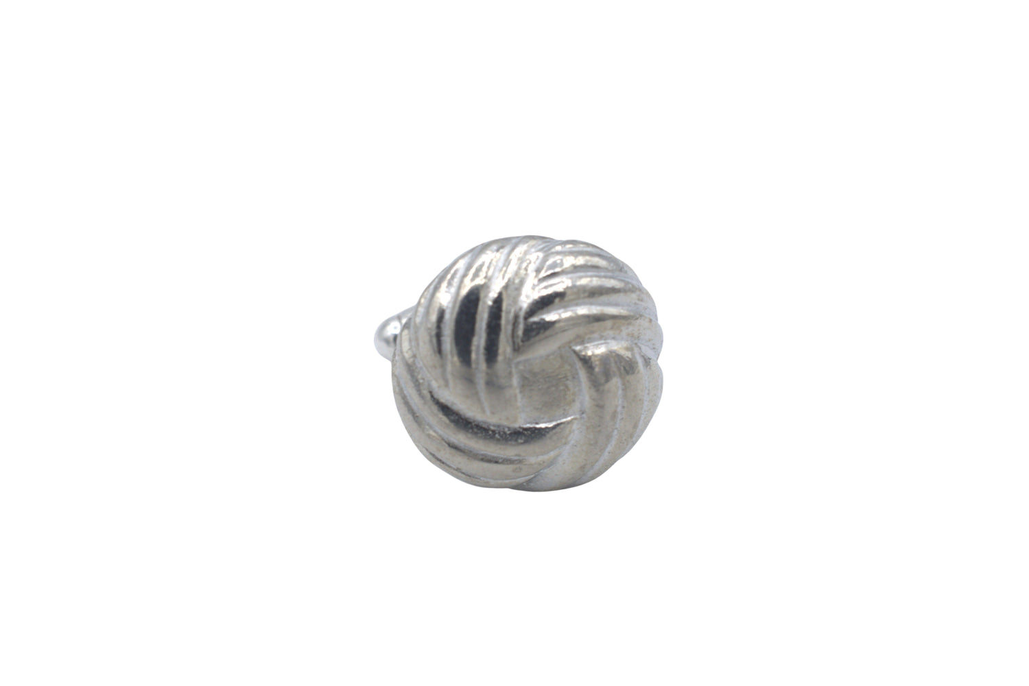 Tin Celtic Knot Cufflinks 10th Anniversary Gift for Him