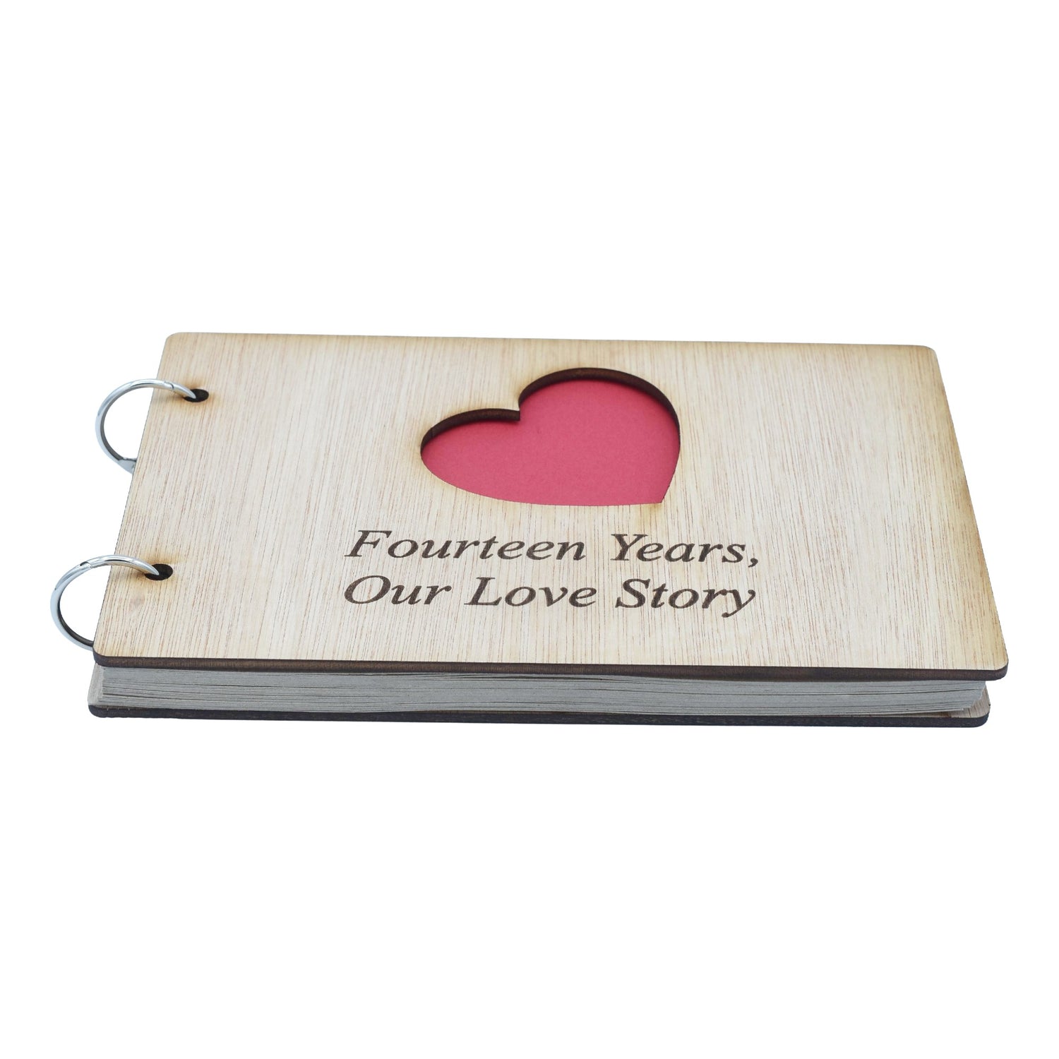 Fourteen Years, Our Love Story. 14th Anniversary- Scrapbook