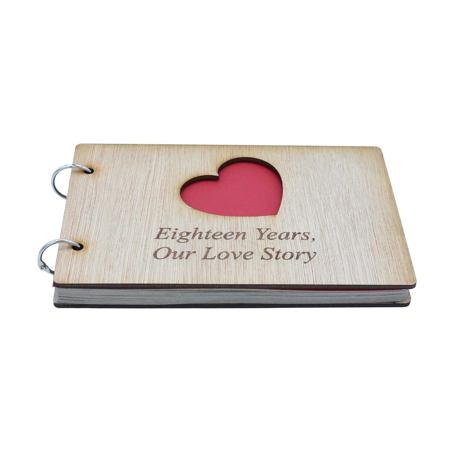 Eighteen Years, Our Love Story. 18th Anniversary- Scrapbook