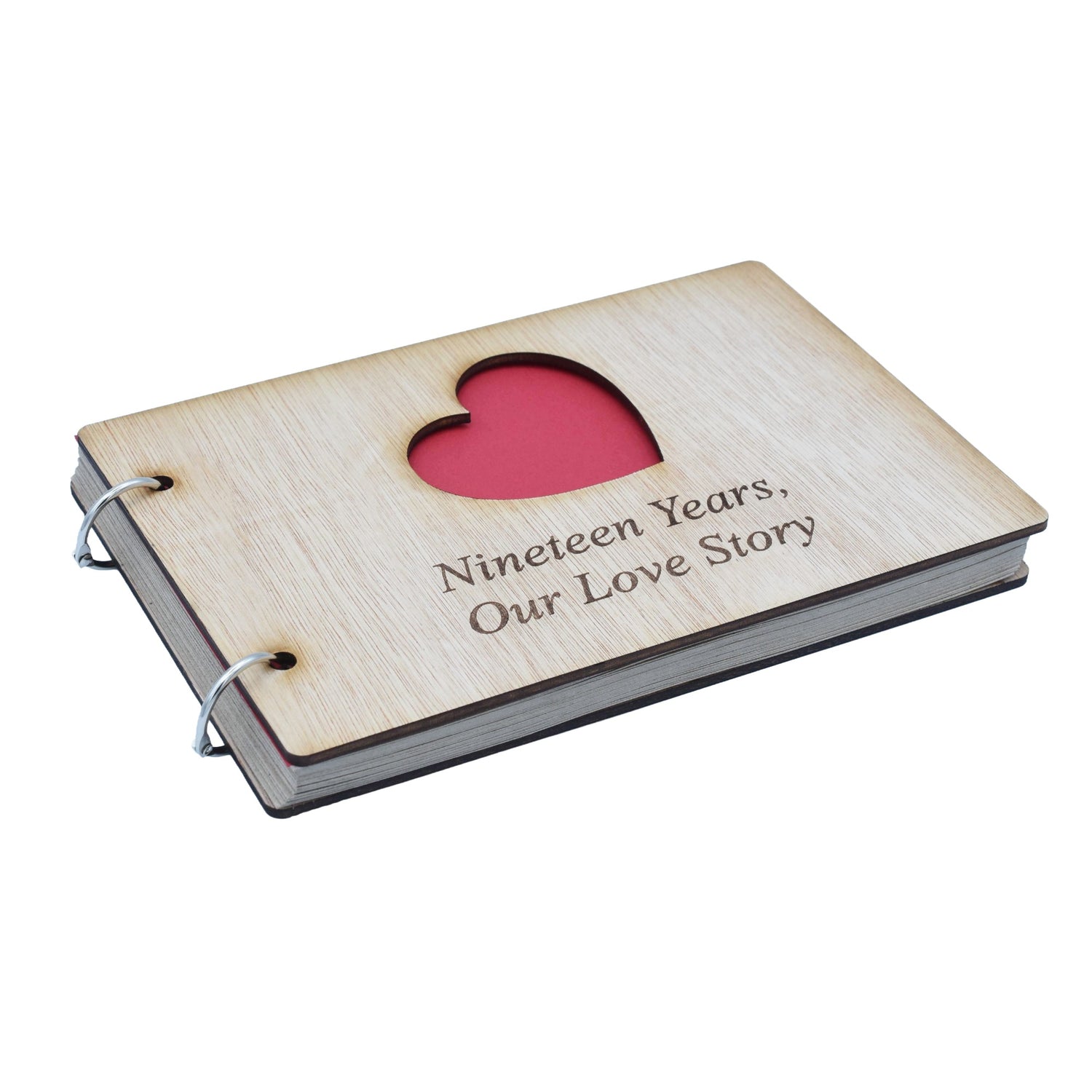Nineteen Years, Our Love Story. 19th Anniversary- Scrapbook