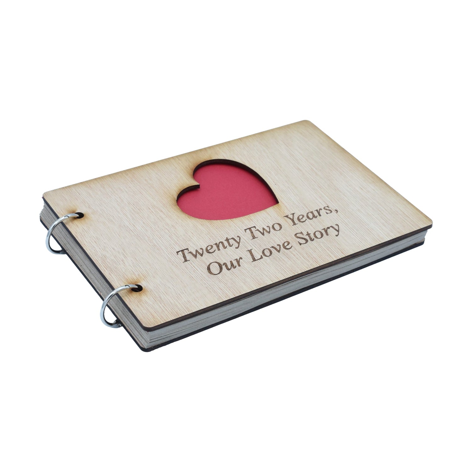 Twenty Two Years, Our Love Story. 22nd Anniversary- Scrapbook