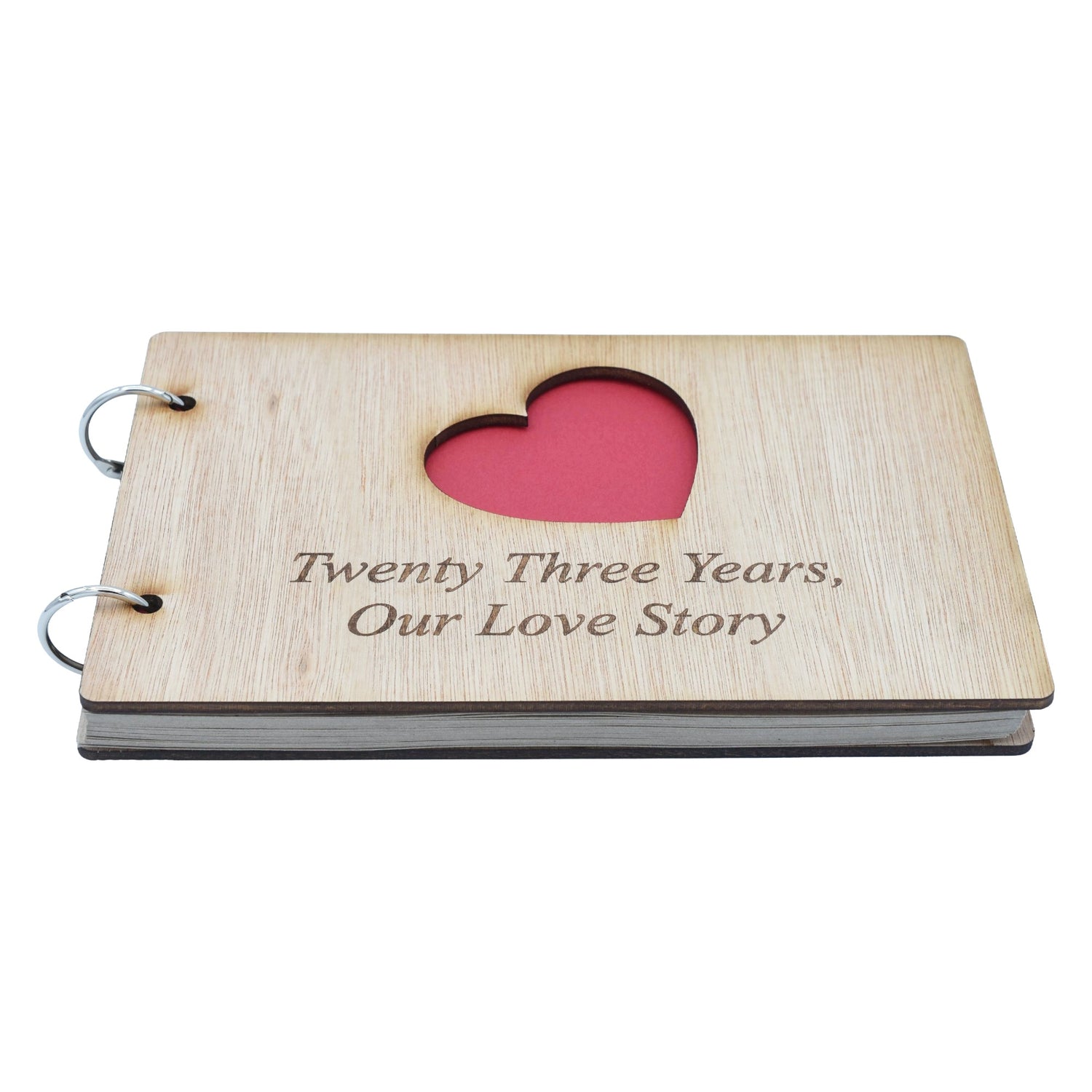 Twenty Three Years, Our Love Story. 23rd Anniversary- Scrapbook