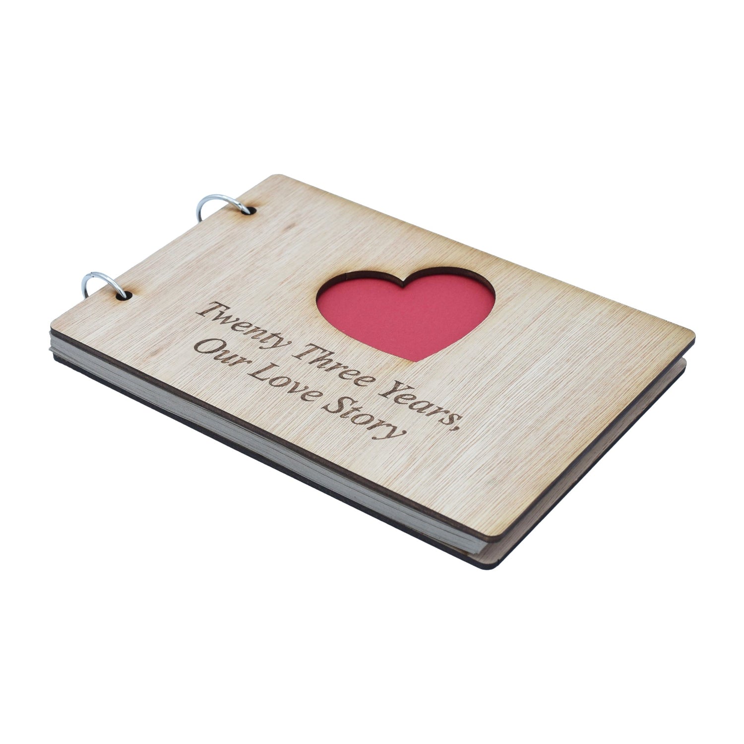 Twenty Three Years, Our Love Story. 23rd Anniversary- Scrapbook