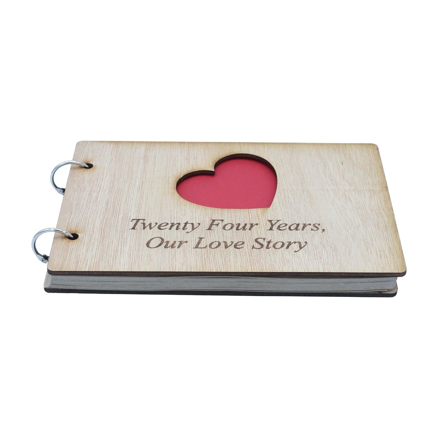 Twenty Four Years, Our Love Story. 24th Anniversary- Scrapbook