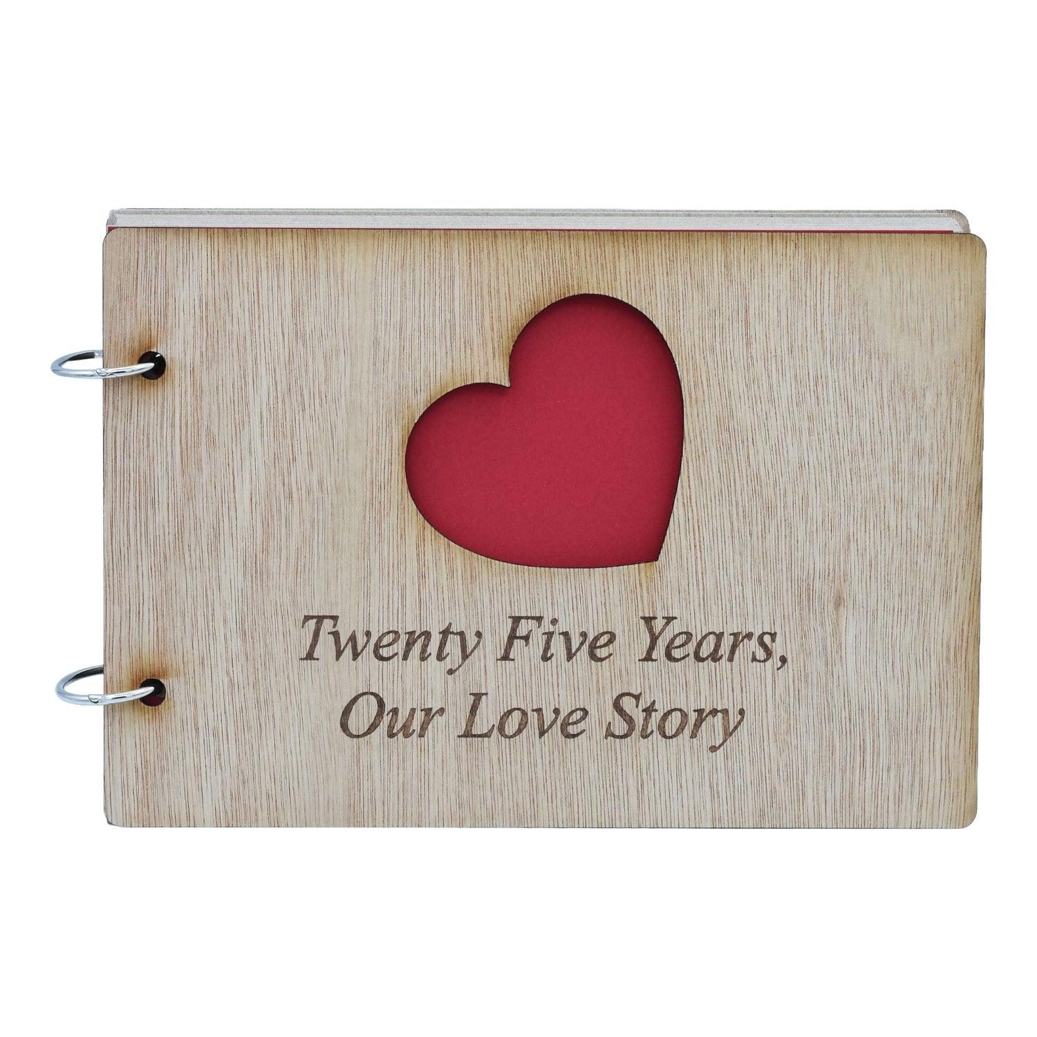 Twenty Five Years, Our Love Story. 25th Anniversary- Scrapbook