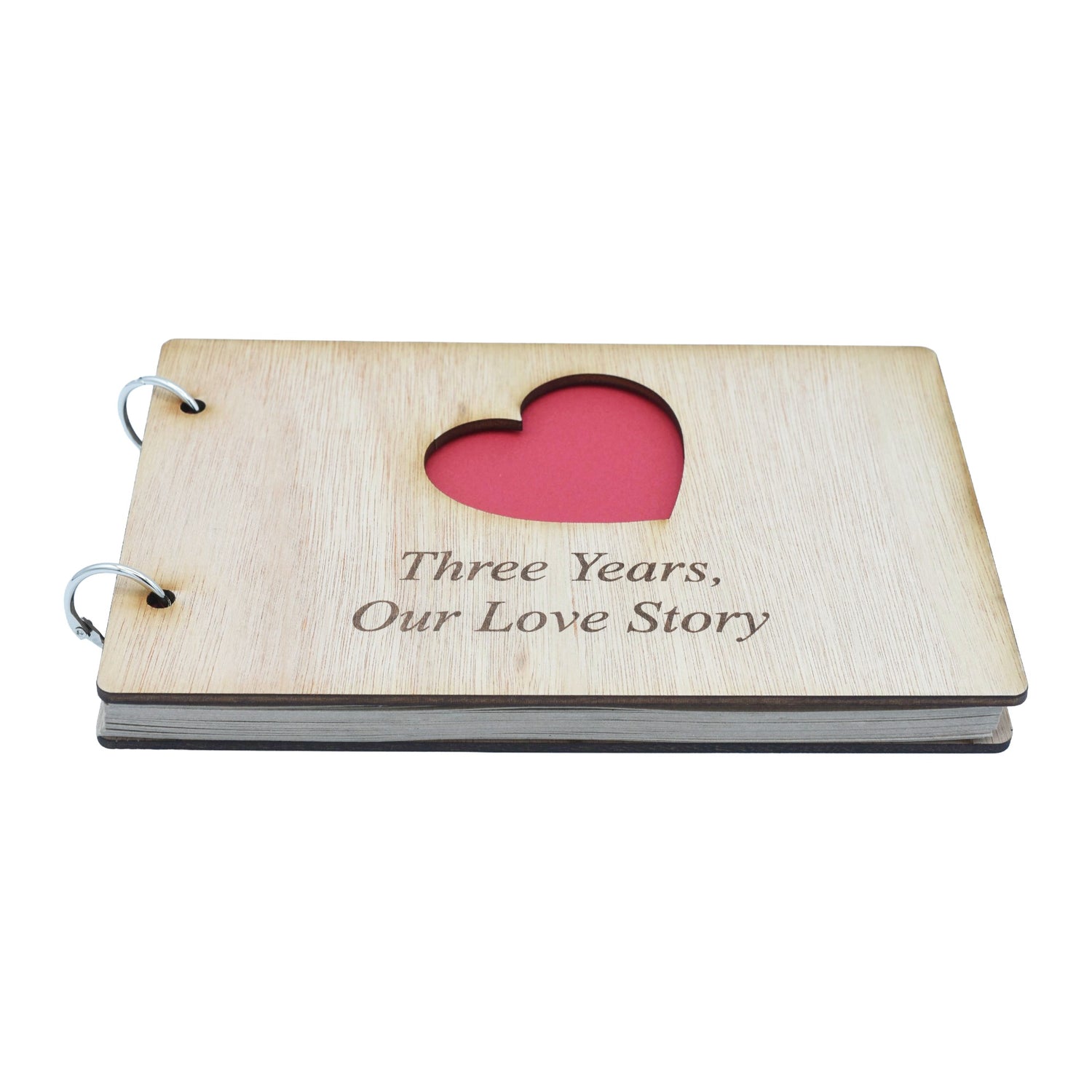 Three Years, Our Love Story. 3rd Anniversary- Scrapbook