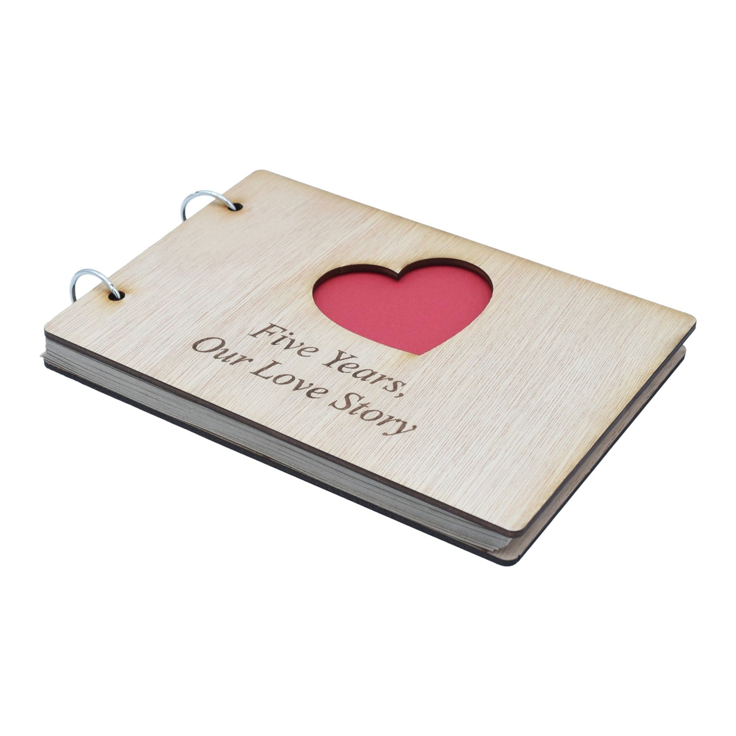 Five Years, Our Love Story. 5th Anniversary- Scrapbook
