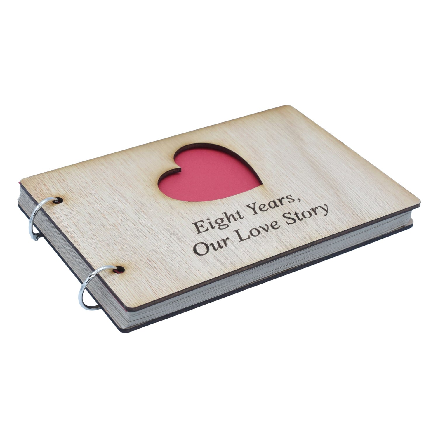 Eight Years, Our Love Story. 8th Anniversary- Scrapbook