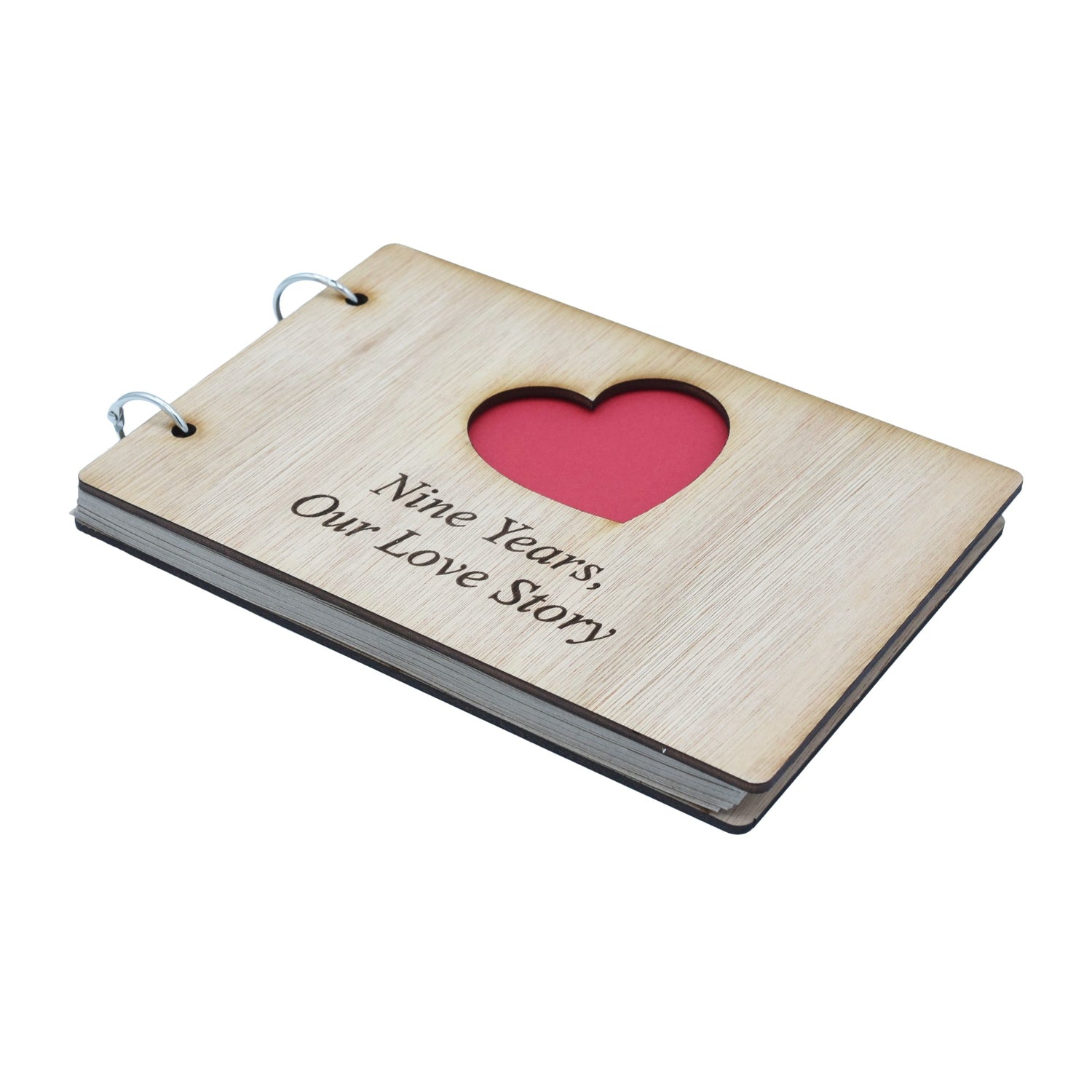 Nine Years, Our Love Story. 9th Anniversary- Scrapbook