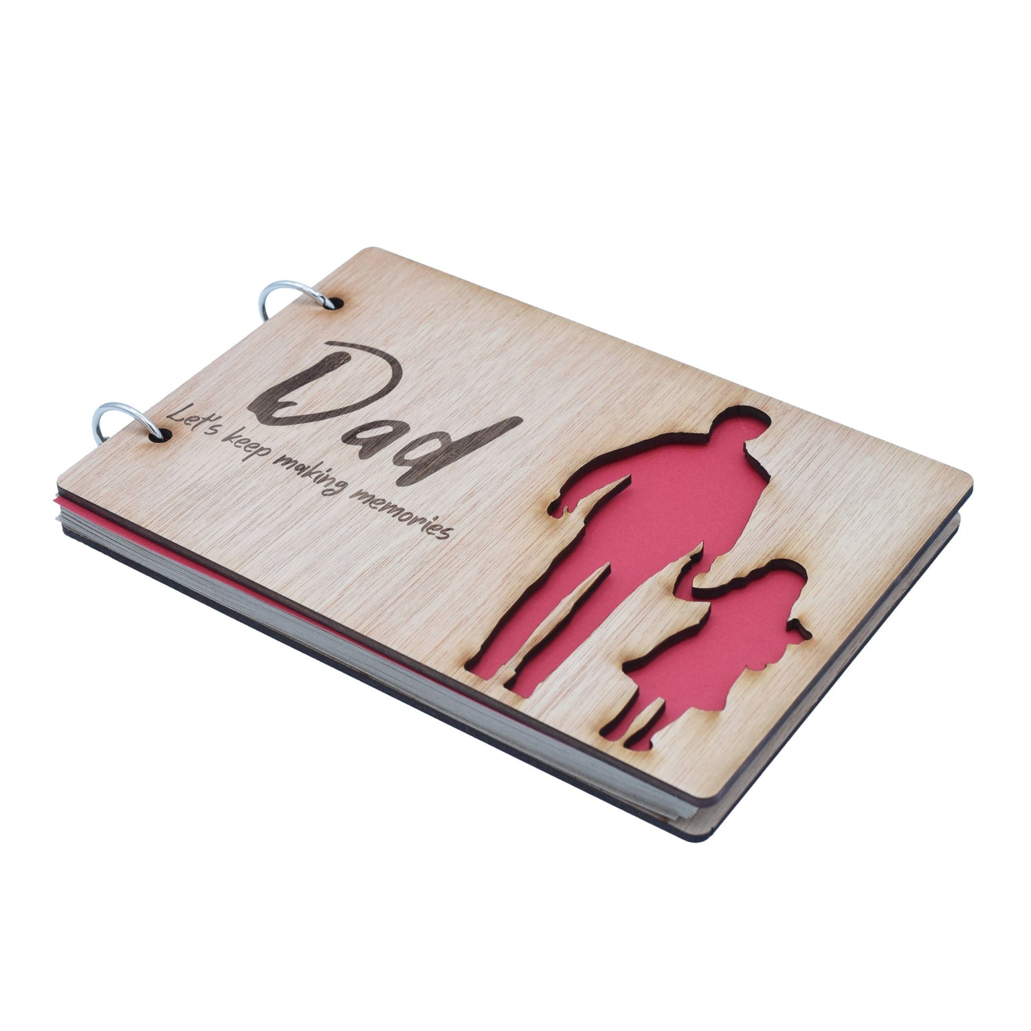 Dad and Daughter- Scrapbook- Dad Let's Keep Making Memories- Memory book, Scrapbook, Photo album or Notebook. Mothers day or Birthday Gifts. (Copy)