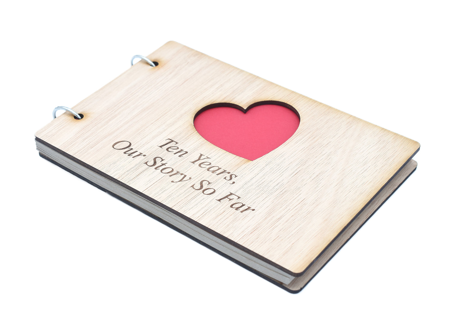 10 Year Anniversary – Our Story So Far Scrapbook