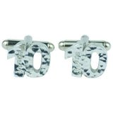 10 Year Beaten Cufflinks