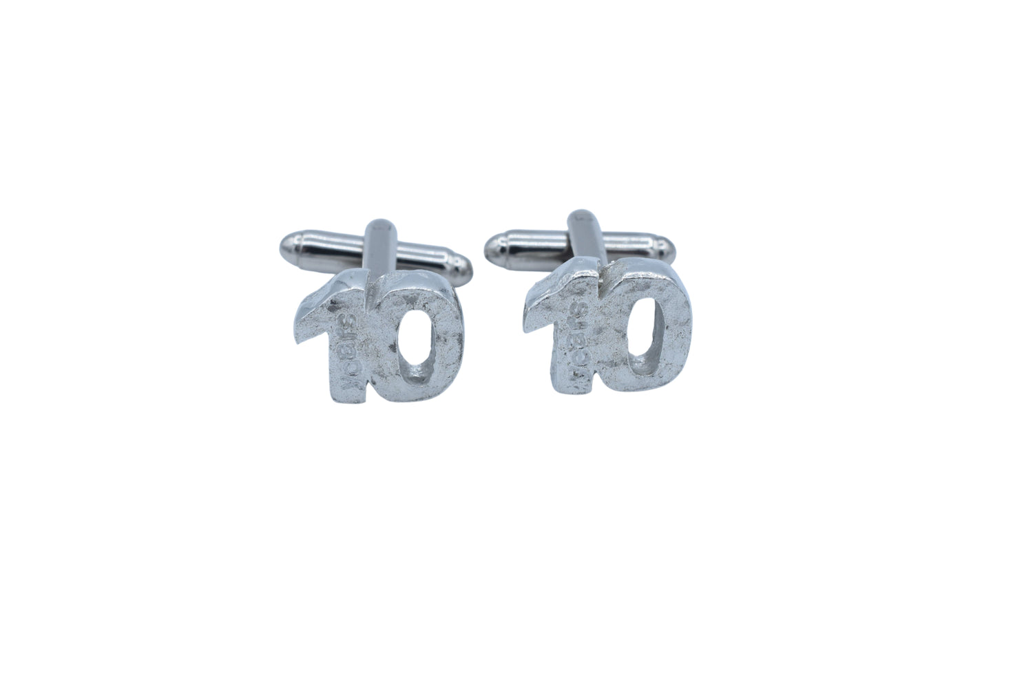 10 Year Beaten Cufflinks