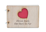 11 Year Anniversary – Our Story So Far Scrapbook