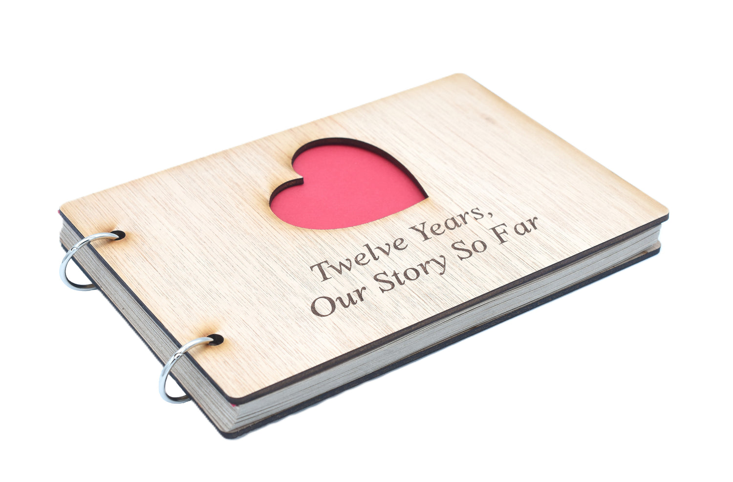 12 Year Anniversary – Our Story So Far Scrapbook