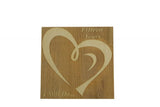 15 Year Anniversary I Still Do - Dark Beech Block