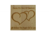 25 Years of Happiness Beech Block
