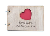 3 Year Anniversary – Our Story So Far Scrapbook