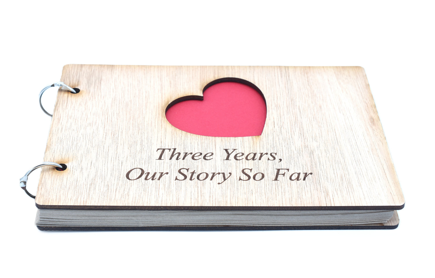 3 Year Anniversary – Our Story So Far Scrapbook