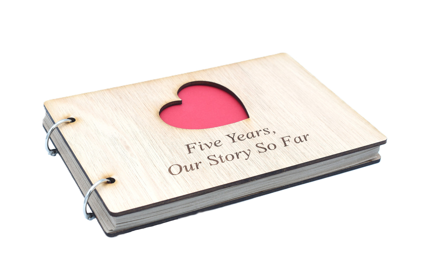 5 Year Anniversary – Our Story So Far Scrapbook