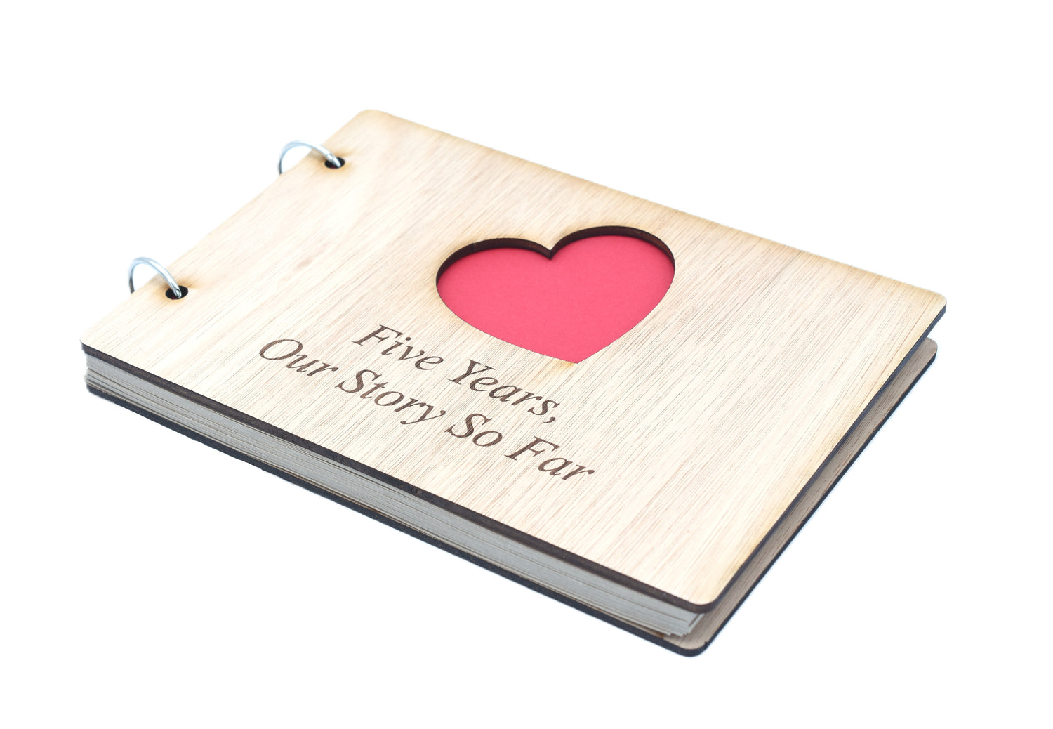 5 Year Anniversary – Our Story So Far Scrapbook