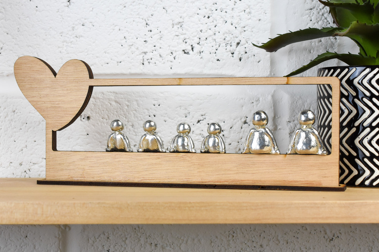 10 Years Our Little Family | 10th Anniversary Gift - Choose Your Own Family Combination