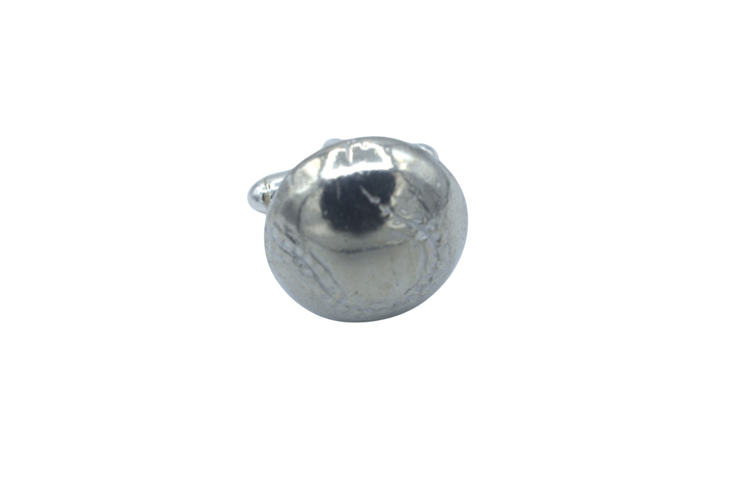 10th Wedding Cricket Ball Tin Cufflinks