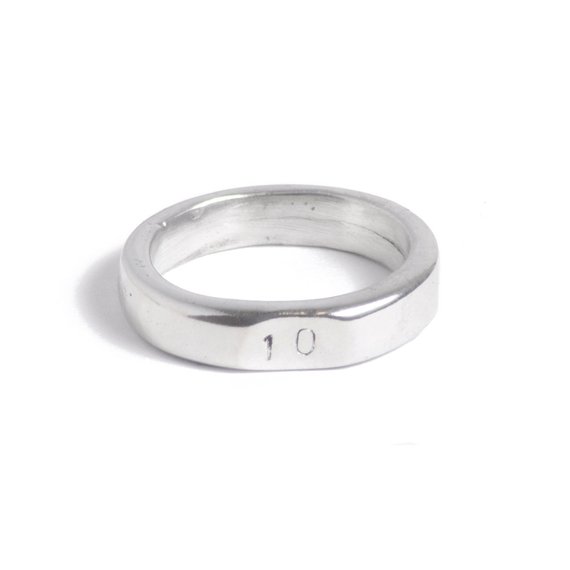 Mens Signet Tin Rings
