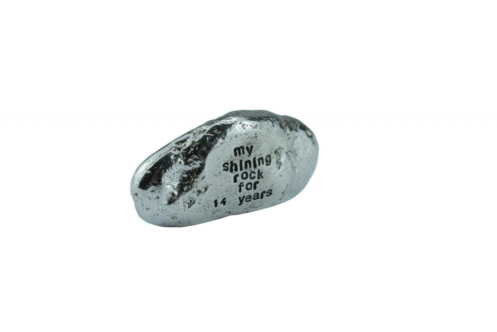 My Shining Rock for 14 Years – Anniversary Gift