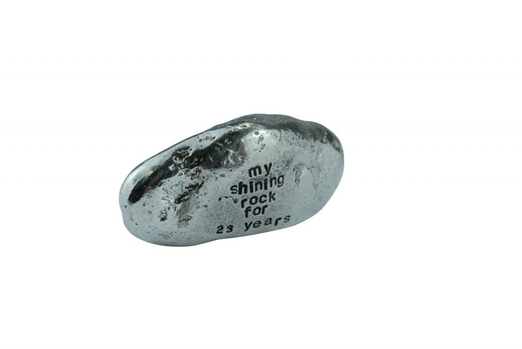 My Shining Rock for 23 Years – Anniversary Gift