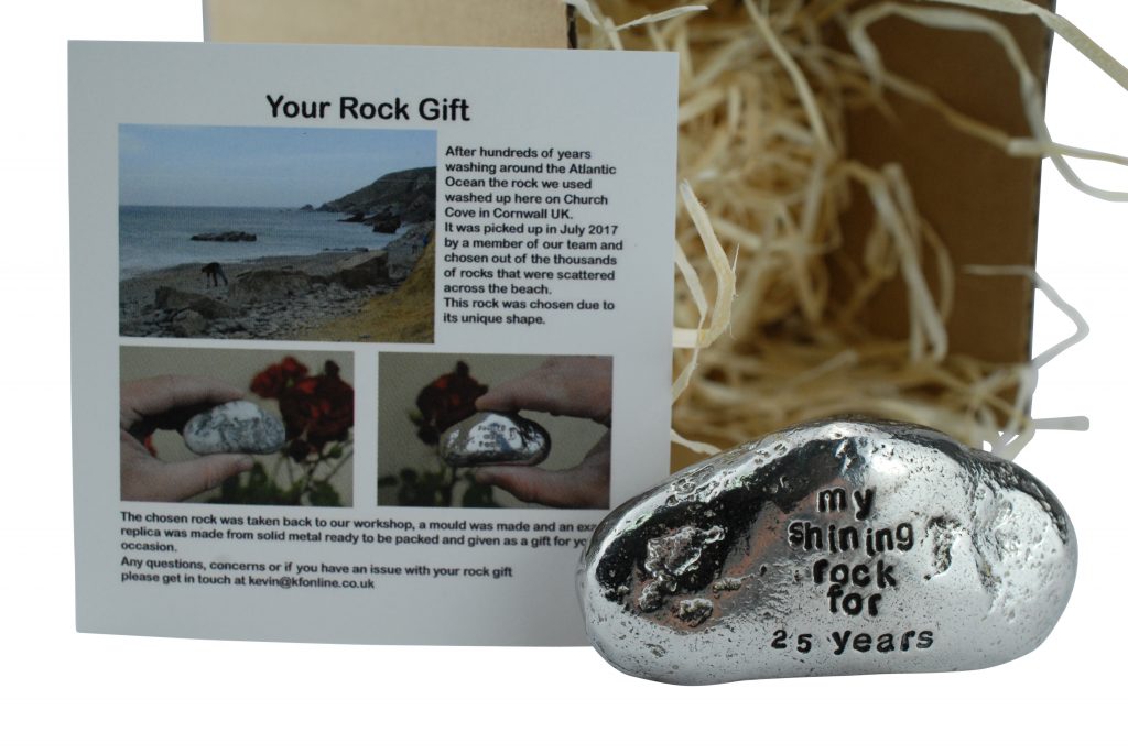 My Shining Rock for 25 Years – Anniversary Gift