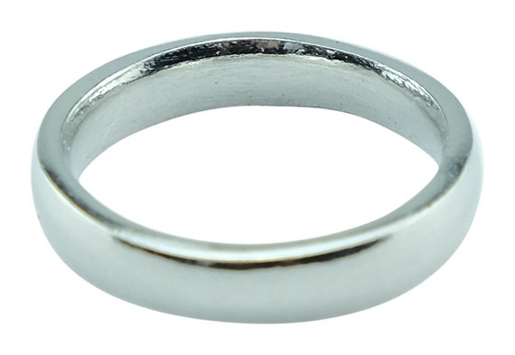 Plain Tin Matching Rings