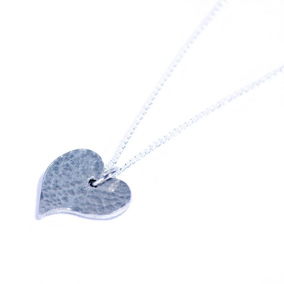 Tin Off Shape Beaten Heart