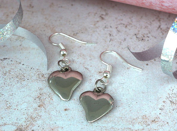 Tin Off Shape Earrings