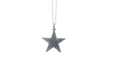 Tin Star Pendant Necklace