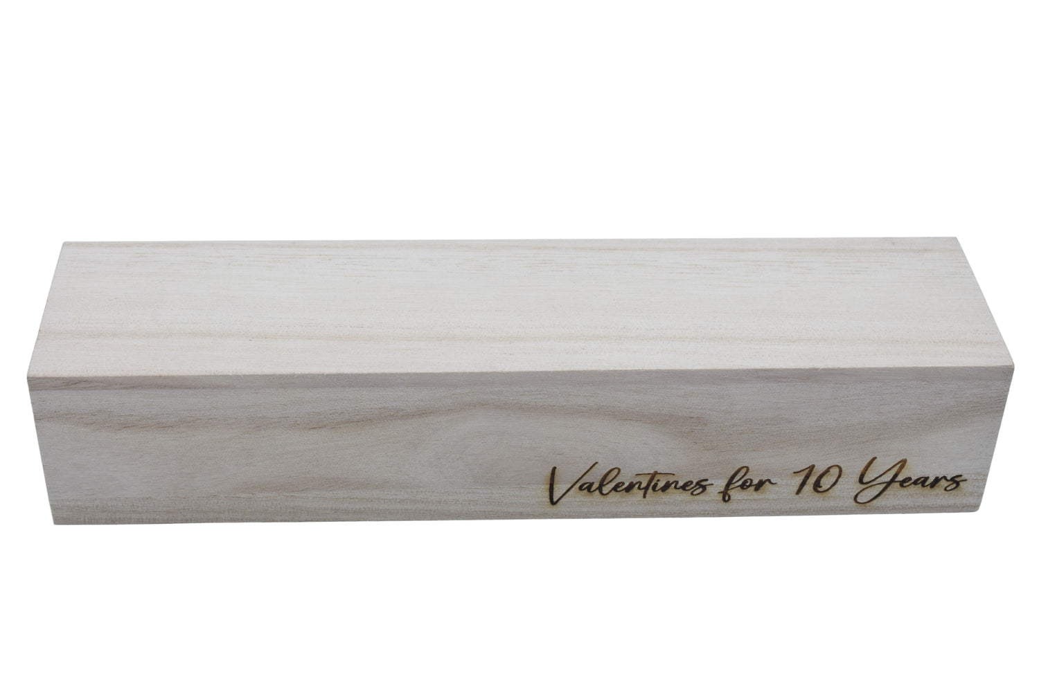 Valentines for 10 Years - Tin Sculpture Figurines 10th Anniversary Decoration