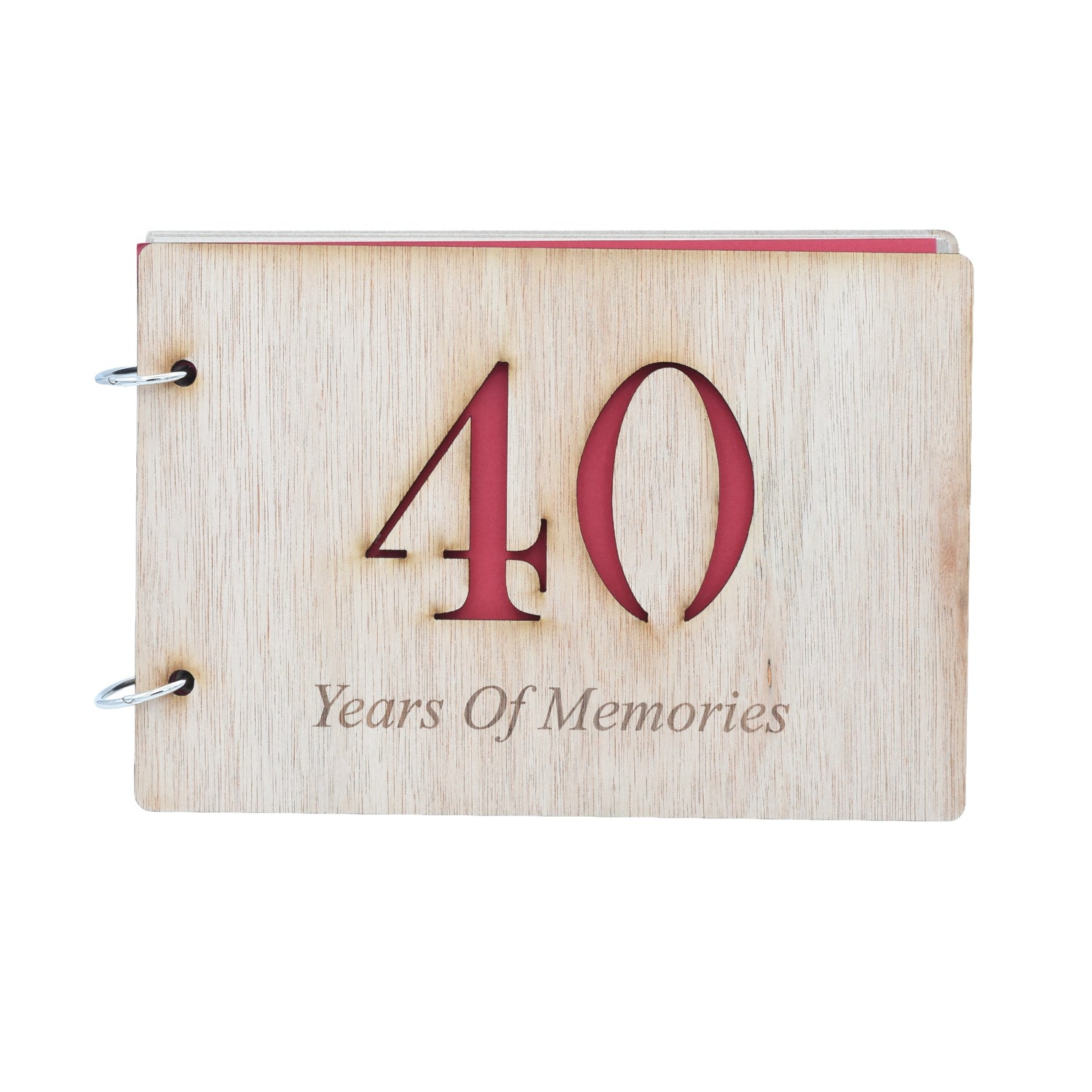 40 Years Of Memories –  Scrapbook