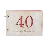 40 Years Of Memories –  Scrapbook