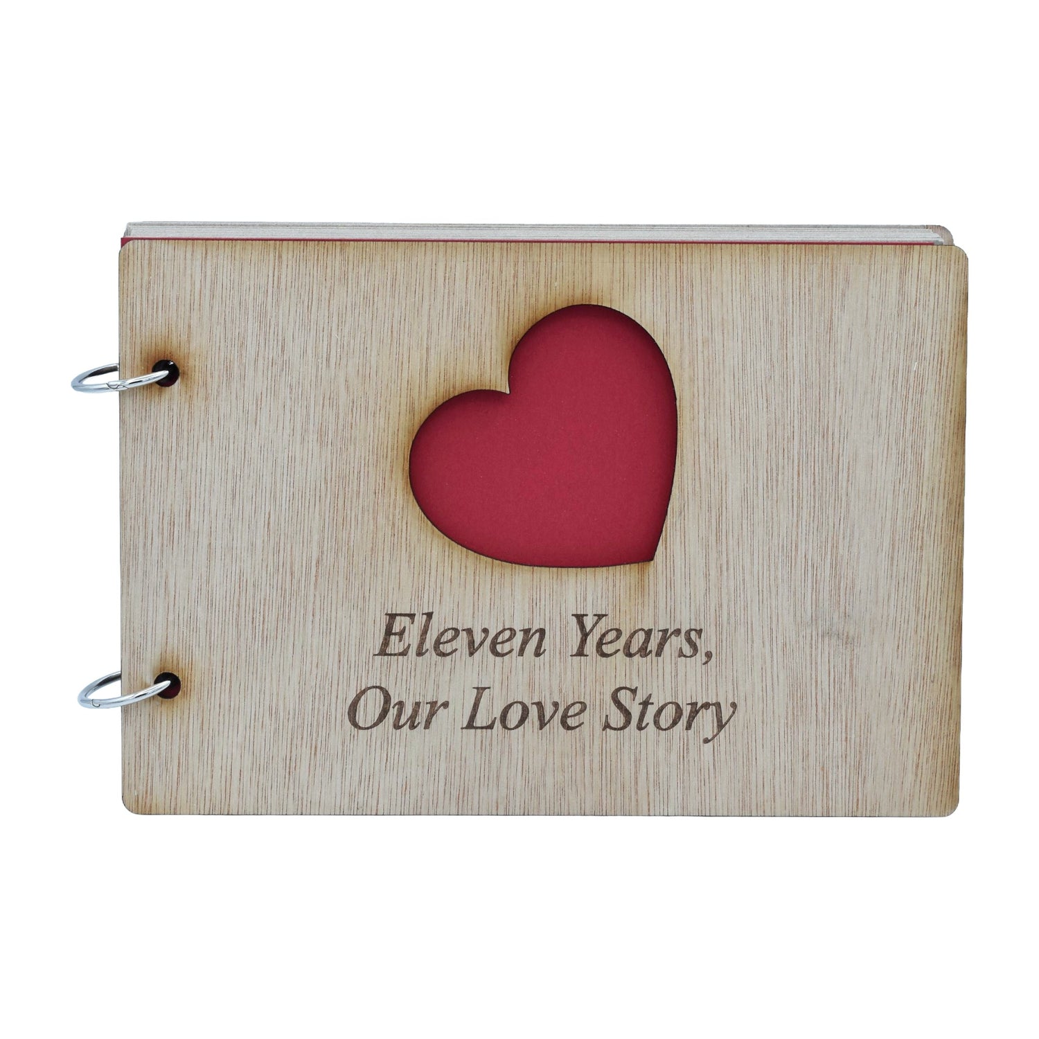 Eleven Years, Our Love Story. 11th Anniversary- Scrapbook