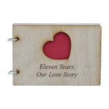 Eleven Years, Our Love Story. 11th Anniversary- Scrapbook
