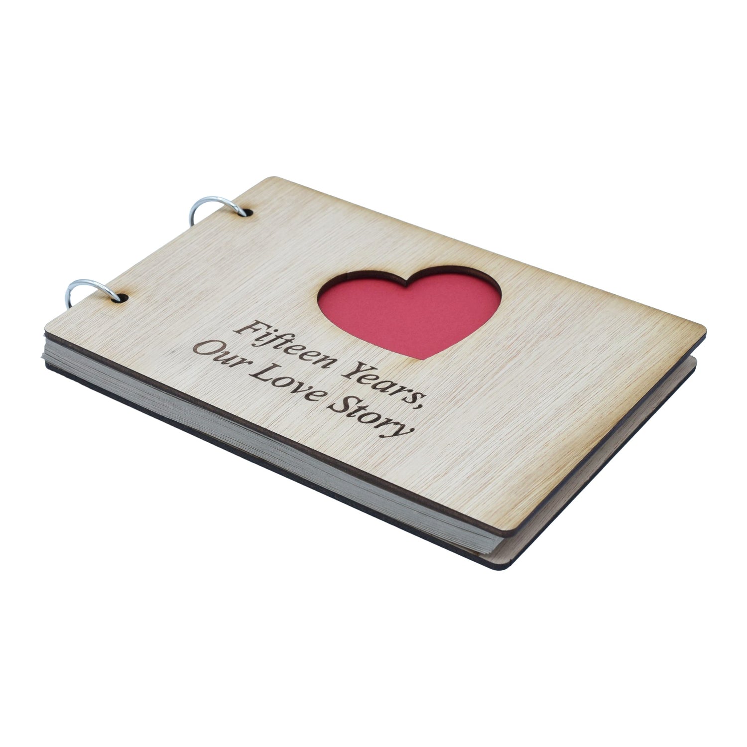 Fifteen Years, Our Love Story. 15th Anniversary- Scrapbook
