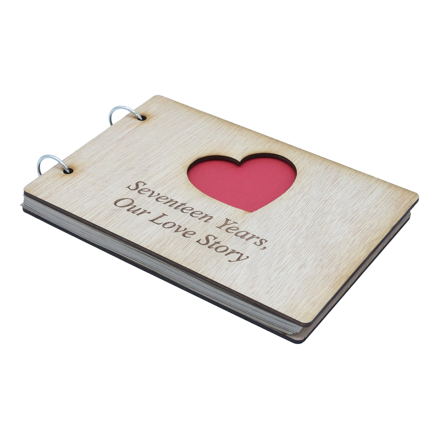 Seventeen Years, Our Love Story. 17th Anniversary- Scrapbook
